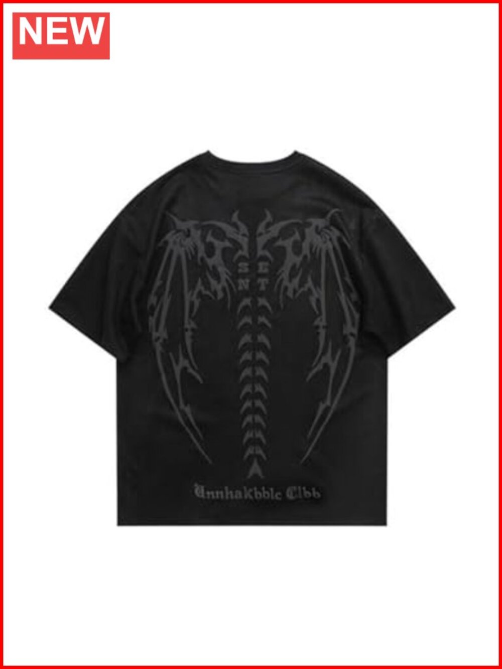 EMMIOL Mens Y2k Baggy Graphic Tee Oversized Crew Neck Short Sleeve Streetwear